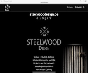 Vintage Steel Wood Design